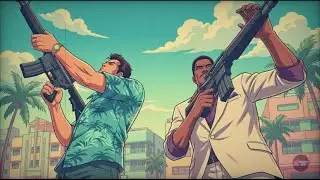 GTA Vice City Anime Edition Part II | Miami Nights Synthwave | Retro 80s Cinematic