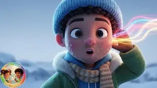 Warm the Cold Forest! ❄️ | Learn Colors Red, Blue, Yellow | Kate & Leo
