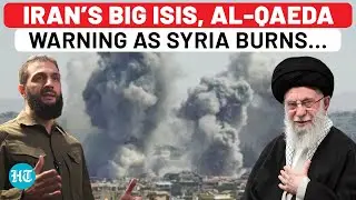 Iran Sounds Alarm About ISIS, Al-Qaeda Threat In Syria; Accuses Israel Of Fueling Regional Tensions