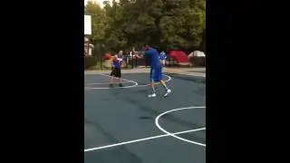 2012/7/9 Eyebrows Anthony Davis 2v2 in street