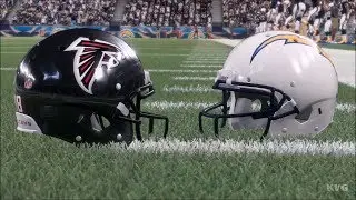 Madden NFL 18 - Los Angeles Chargers vs Atlanta Falcons - Gameplay (HD) [1080p60FPS]