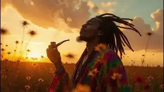 Jah Wind Carry Mi Smoke, Roots Reggae Meditation Music (Ganja Meditation Official Audio)