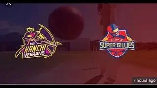 TNPL 2019 live cricket match streaming -   chepauk super gillies vs VB kanchi Veerans live match 19