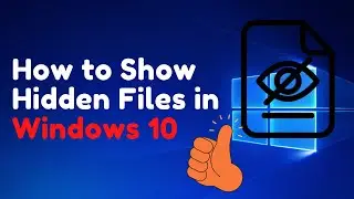 How to Show Hidden Files in Windows 10