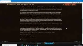 Shadowlands Delayed