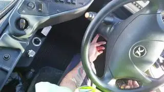Setra dash controls