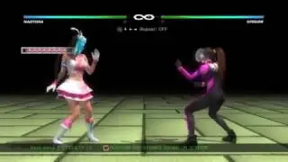 DEAD OR ALIVE 5 Last Round Core Fighters combos pt