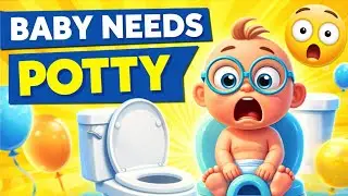 Uh Oh! Potty Time 🚽 | Funny Baby Potty Training Song