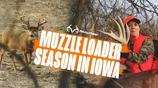 Iowa Giant Whitetail | Kandi Kisky Muzzleloader Deer Hunt | Realtree Monster Bucks