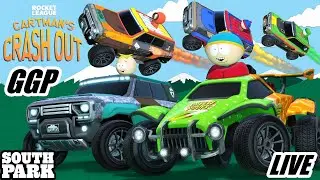 💢 Cartmans Crash Out Event! | 🚸🏞️ South Park Gegenst&auml;nde und Stampede! | Rocket League Live