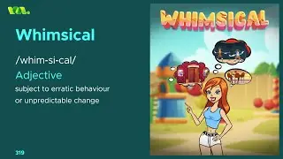 Vocabimate English Vocabulary: Learn the word Whimsical | Animated Vocabulary