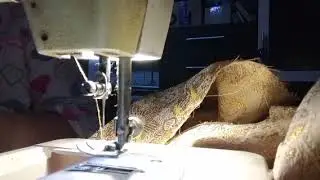 I'm sewing a costume for the holiday.