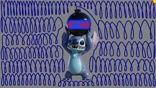 7 Minute Stitch Countdown Timer [Explodes Ending]