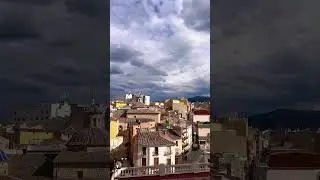 Una hermosa vista de Ontinyent, Valencia, Espa&ntilde;a.