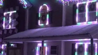 2013 Canigiani Christmas Light Show - Walkthrough