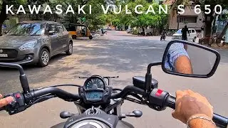 Обзор Kawasaki Vulcan S BS6 2022 года | Выхлопная система Kawasaki Vulcan S 650, обзор, цена, характеристики