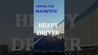 #heavydriver #job #travel #jobabroad #jobvacancy #jobs #mauritius #mauritiusjobs #latest #viral
