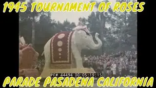 1945 TOURNAMENT OF ROSES PARADE  PASADENA CALIFORNIA  44494