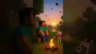 Steve chill #minecraft #cute #майнкрафт #ai