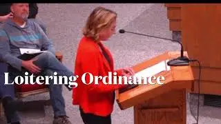 Loitering ordinance discussion Findlay Ohio. Tough conversation Findlay City Council Nov 2025