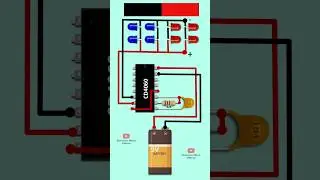 DIY Police Flashlight Circuit | Police light #flashlight #led #policelights