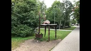 WALKING TOUR I Kolobrzeg Parks Poland I 360&deg;VR