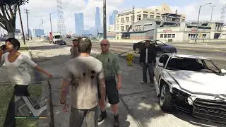 GTA 5: Trevor And Franklin Taunting People!