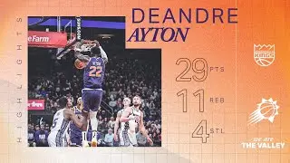 Deandre Ayton with a big night in the Phoenix Suns win over the Sacramento Kings.