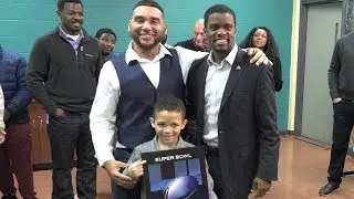 Volunteer Coach and Son Get Tickets to Super Bowl