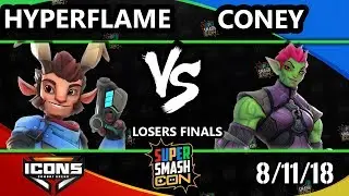 SSC 2018 Icons - Hyperflame (Kidd) Vs. VGBC | Coney (Xana) - Icons: Combat Arena Losers Finals