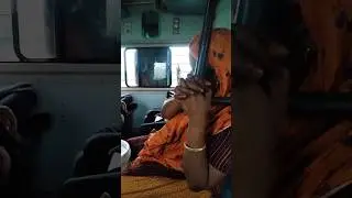 Passengers Traveling In Sleeper Coach With General Ticket #shorts #railway #travel #shortsfeed