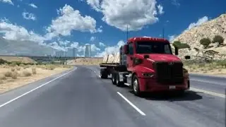 American Truck Simulator JBX Graphics Mod fully installed looks beautiful