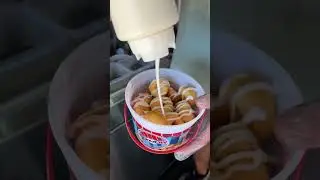 Горячие и свежие мини-пончики из фургончика с едой в Лас-Вегасе!