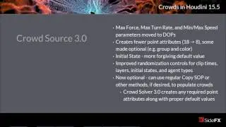 Crowds in Houdini 15.5 // Cameron White // Masterclass