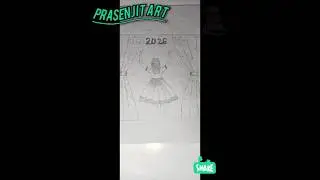 Happy New year 2026 drawing||New year 2020 card making||#Happy New year#prasenjit #art ||