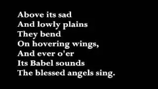 It Came upon the Midnight Clear (with lyrics)