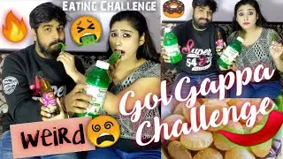 MOST *WEIRD* GOLGAPPA CHALLENGE | GOLGAPPA CHALLENGE | Food Challenge | Priyonik Vlogs