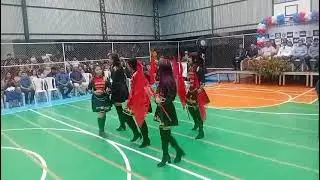 Banda Marcial Subtenente Vilas Boas, na apresentação dos formandos do Colégio Militar Tiradentes.