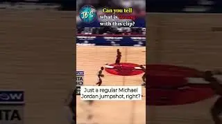 Michael Jordan had 'no left hand' 😂 #nba #basketball #nbahighlights #michaeljordan