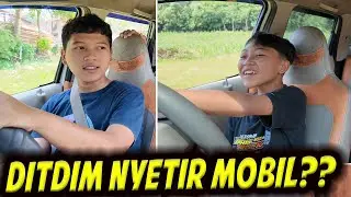 PERTAMA KALI DITDIM TES DRIVE MOBIL!!😱 BISA GAK YA??