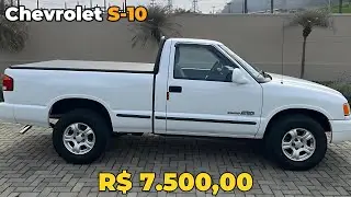 CHEVROLET S-10 A VENDA POR APENAS R$ 7.500,00 #chevrolet