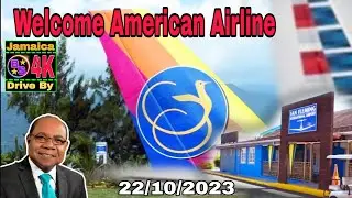 WELCOME AMERICAN AIRLINES TO BOSCOBEL ST MARY / Ian Fleming International Airport / Jamaica 🇯🇲 News