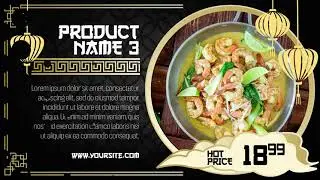 Asian Menu - Restaurant Promo | Product Promo - Envato elements