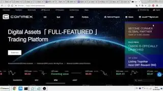 COINMEX EXCHANGE REVIEW AND BOUNTY