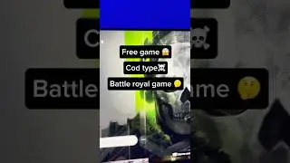 Free game 😱 Cod type☠️ Battle royal game 🤔Caption:-#BattlefieldRedsec #PS5FreeGame #PS5India