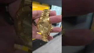 Invicta Pro Diver Automatic Men's Watch - 42mm, Gold (30602)