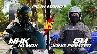 Komparasi Helm NHK N1 Max & GM King Fighter | HELM Dibawah 500ribu!