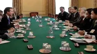 Meeting with Prime Minister David Cameron 6/6/2012
