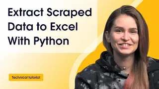 How To Extract Scraped Data To Excel (Using Python)
