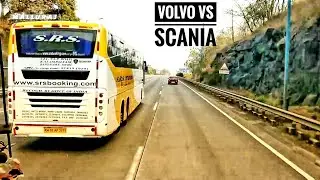 VOLVO AND SCANIA BUS RACE!!!